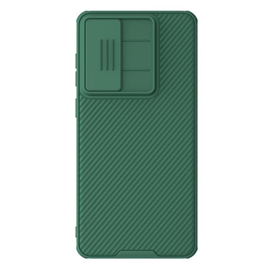 For Samsung Galaxy S25 Edge 5G NILLKIN Black Mirror Pro Series Camshield PC Phone Case(Green)