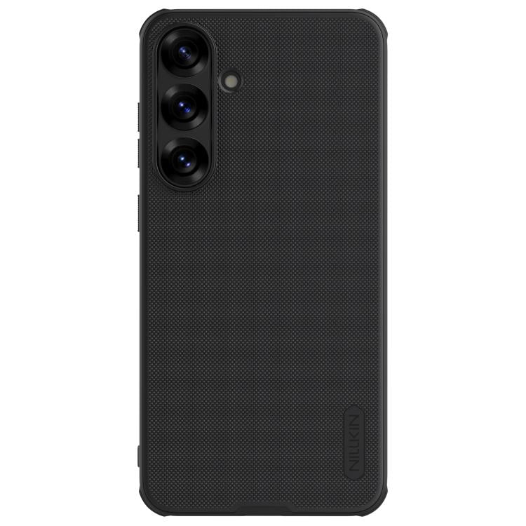 For Samsung Galaxy S25 5G NILLKIN Frosted Shield Pro PC + TPU Phone Case(Black) - Galaxy S25 5G Cases by NILLKIN | Online Shopping UK | buy2fix