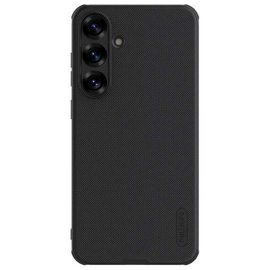 For Samsung Galaxy S25 5G NILLKIN Frosted Shield Pro PC + TPU Phone Case(Black)