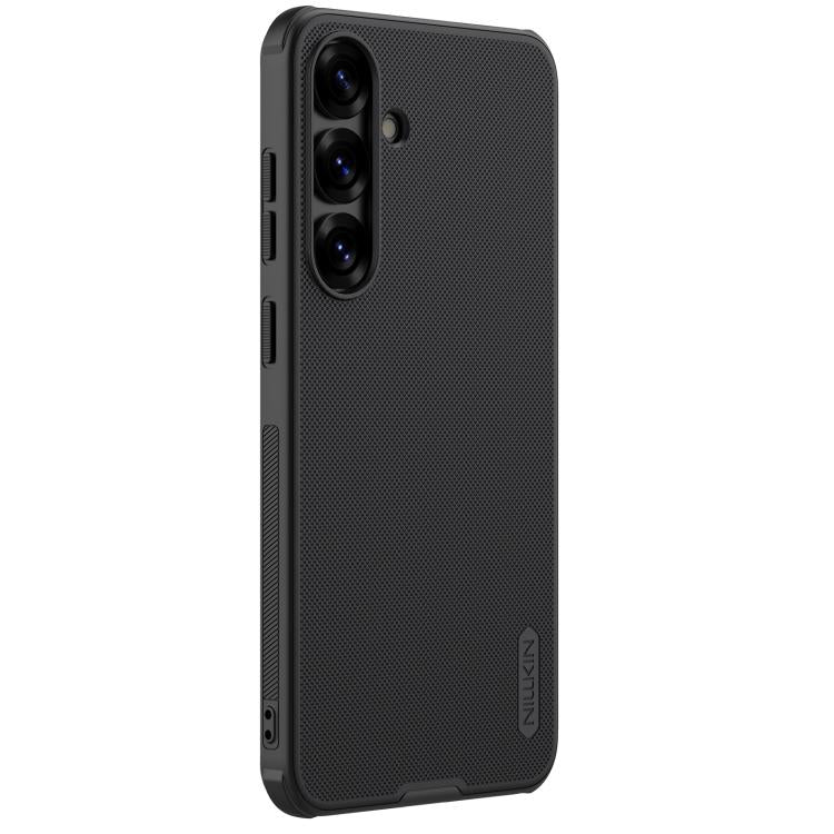For Samsung Galaxy S25 5G NILLKIN Frosted Shield Pro PC + TPU Phone Case(Black) - Galaxy S25 5G Cases by NILLKIN | Online Shopping UK | buy2fix