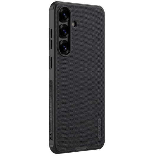 For Samsung Galaxy S25 5G NILLKIN Frosted Shield Pro PC + TPU Phone Case(Black) - Galaxy S25 5G Cases by NILLKIN | Online Shopping UK | buy2fix