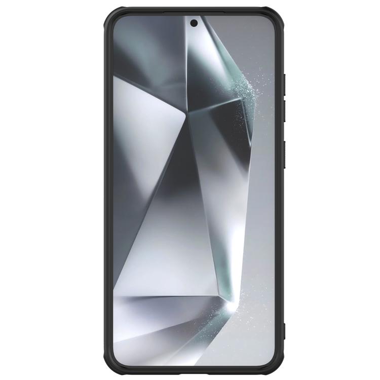For Samsung Galaxy S25 5G NILLKIN Frosted Shield Pro PC + TPU Phone Case(Black) - Galaxy S25 5G Cases by NILLKIN | Online Shopping UK | buy2fix