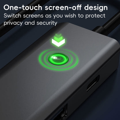 BYL-2319 5 in 1 USB-C / Type-C to USB3.0+USB-C / Type-C+HDTV Multi-function Docking Station(Grey) by buy2fix