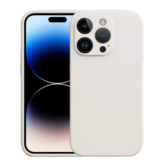 For iPhone 14 Pro Max Liquid Silicone MagSafe Phone Case(White) - iPhone 14 Pro Max Cases by buy2fix | Online Shopping UK | buy2fix