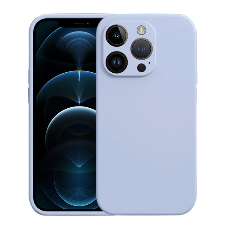 For iPhone 12 Pro Max Liquid Silicone MagSafe Phone Case(Blue) by buy2fix