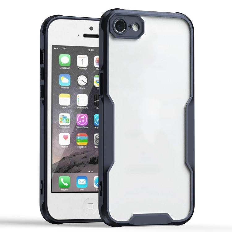 For iPhone 5G Armor Shockproof PC Hybrid TPU Phone Case(Black) by buy2fix