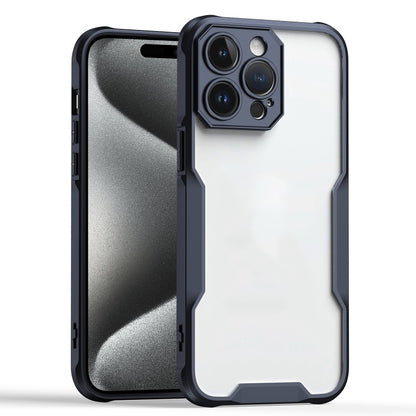 For iPhone 15 Pro Armor Shockproof PC Hybrid TPU Phone Case(Black) - iPhone 15 Pro Cases by buy2fix | Online Shopping UK | buy2fix