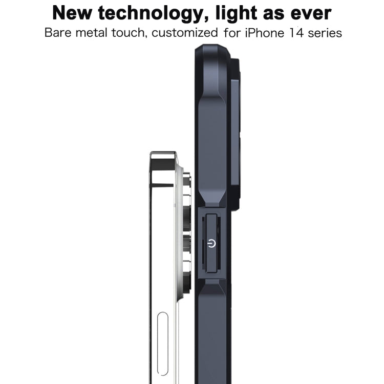 For iPhone 15 Pro Armor Shockproof PC Hybrid TPU Phone Case(Black) - iPhone 15 Pro Cases by buy2fix | Online Shopping UK | buy2fix