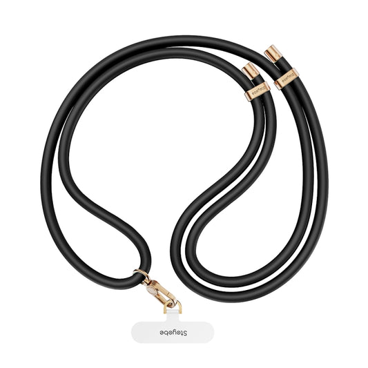 DUX DUCIS PL-ONE Universal Silicone Phone Lanyard(Black) - Lanyards & Wrist Straps by DUX DUCIS | Online Shopping UK | buy2fix