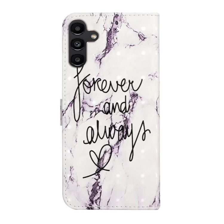 For Samsung Galaxy S25+ 5G Oil Embossed 3D Drawing Leather Phone Case(Words Marble) by buy2fix