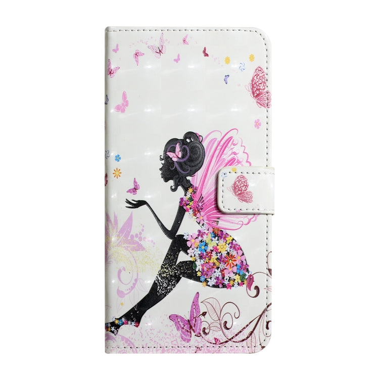 For Samsung Galaxy S25 Ultra 5G Oil Embossed 3D Drawing Leather Phone Case(Flower Fairy) by buy2fix