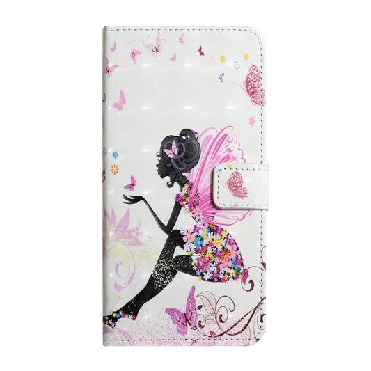 For Samsung Galaxy S25 Ultra 5G Oil Embossed 3D Drawing Leather Phone Case(Flower Fairy) by buy2fix