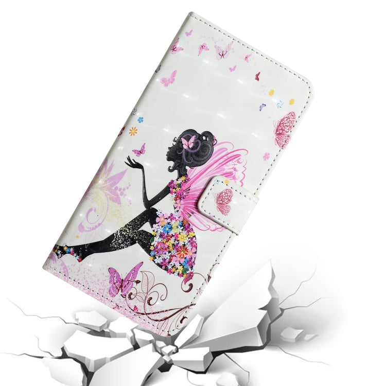 For Samsung Galaxy S25 Ultra 5G Oil Embossed 3D Drawing Leather Phone Case(Flower Fairy) by buy2fix