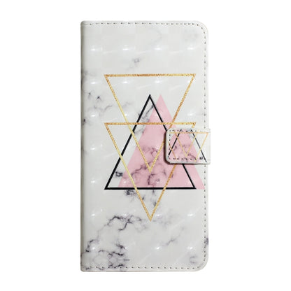 For Samsung Galaxy S25 Ultra 5G Oil Embossed 3D Drawing Leather Phone Case(Triangular Marble) by buy2fix