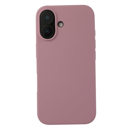 For iPhone 16 Plus Liquid Silicone Phone Case(Blackcurrant) - iPhone 16 Plus Cases by buy2fix | Online Shopping UK | buy2fix