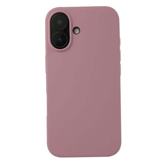 For iPhone 16 Plus Liquid Silicone Phone Case(Blackcurrant) - iPhone 16 Plus Cases by buy2fix | Online Shopping UK | buy2fix