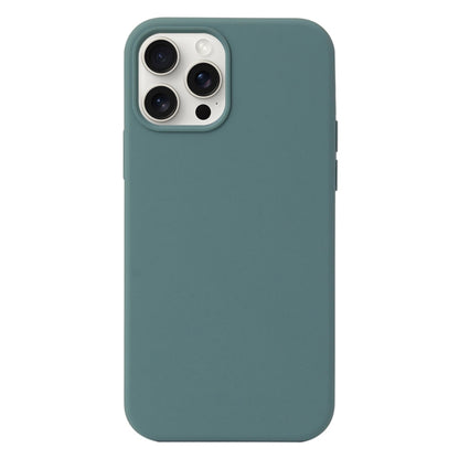 For iPhone 16 Pro Liquid Silicone Phone Case(Pine Needle Green) by buy2fix