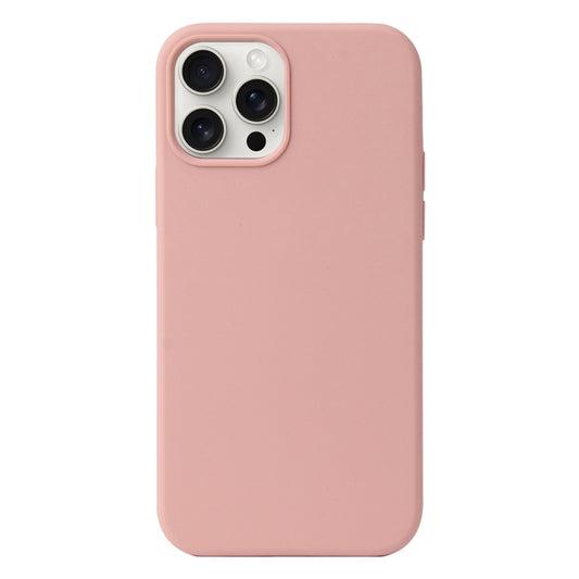 For iPhone 16 Pro Liquid Silicone Phone Case(Cherry Blossom Pink) by buy2fix