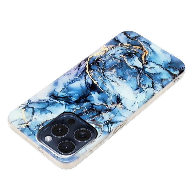 For iPhone 16 Pro IMD Marble TPU Phone Case(Grey) by buy2fix