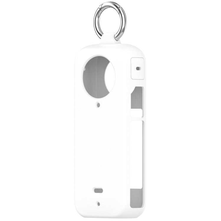 For Insta360 X3 Portable Silicone Protective Case(White) by buy2fix