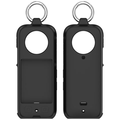 For Insta360 X3 Portable Silicone Protective Case(Black) by buy2fix