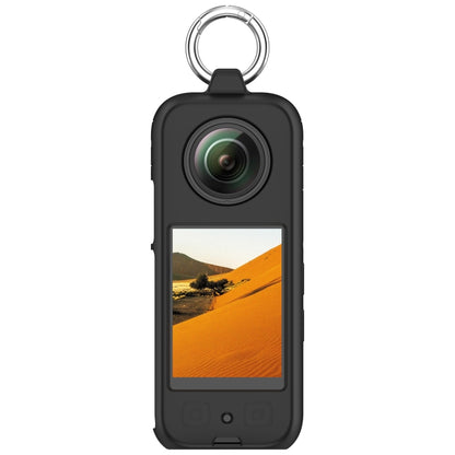 For Insta360 X3 Portable Silicone Protective Case(Black) by buy2fix
