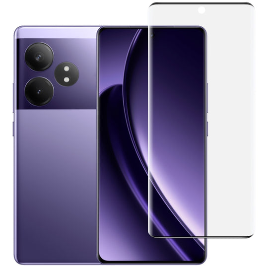 For Realme GT 6 5G Global imak No Edge Version 3D Curved Full Screen Tempered Glass Film