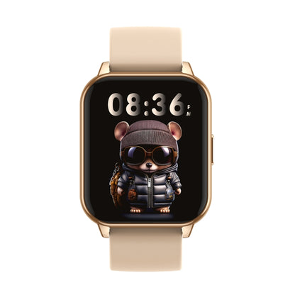 CY12 1.9 inch IPS Screen Smart Watch Supports Voice Calls / Health Monitoring(Gold) by buy2fix