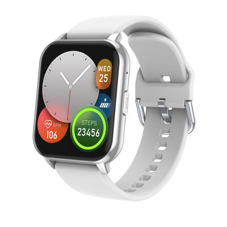 CY12 1.9 inch IPS Screen Smart Watch Supports Voice Calls / Health Monitoring(Silver) by buy2fix