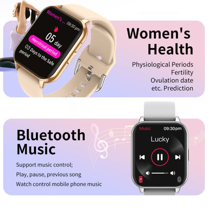 CY12 1.9 inch IPS Screen Smart Watch Supports Voice Calls / Health Monitoring(Silver) by buy2fix