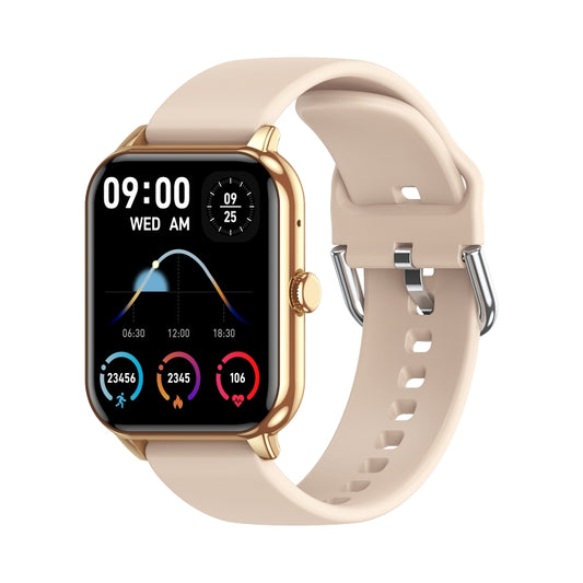 CY13 1.9 inch IPS Square Screen Smart Watch Supports Bluetooth Calls / Health Monitoring(Gold) by buy2fix