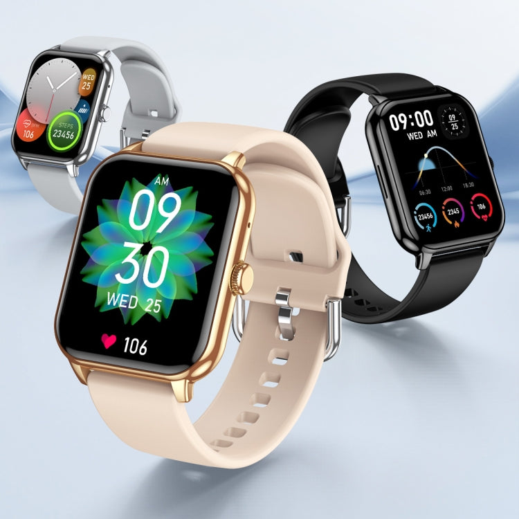 CY13 1.9 inch IPS Square Screen Smart Watch Supports Bluetooth Calls / Health Monitoring(Silver) by buy2fix