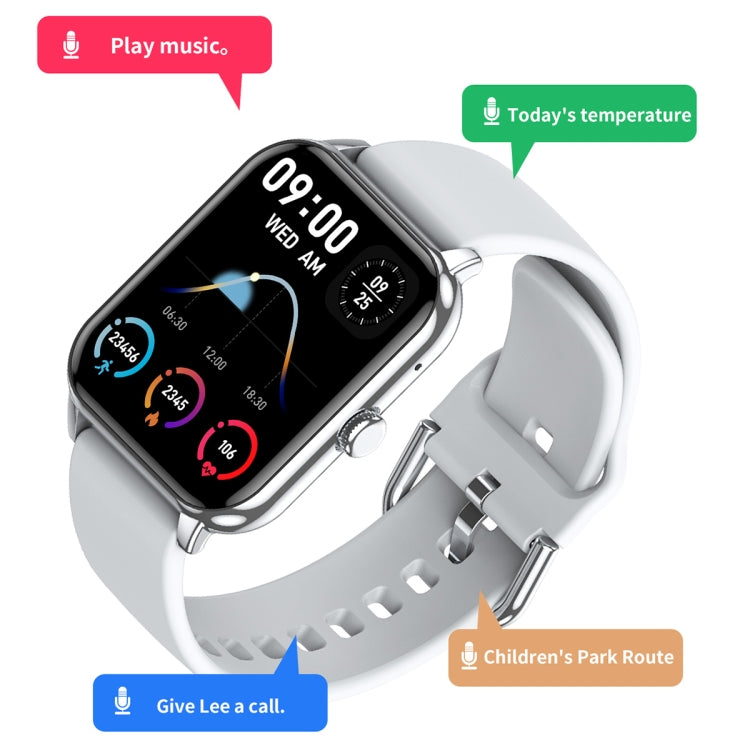 CY13 1.9 inch IPS Square Screen Smart Watch Supports Bluetooth Calls / Health Monitoring(Black) by buy2fix