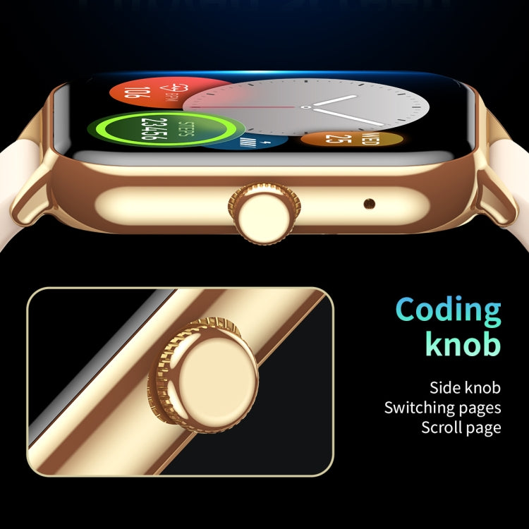 CY13 1.9 inch IPS Square Screen Smart Watch Supports Bluetooth Calls / Health Monitoring(Silver) by buy2fix