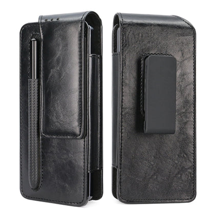 For Samsung Galaxy Z Fold 3 / 4 / 5 / 6 VIETAO Retro Thinking Series PU Shockproof Phone Bag, Without Pen(Black) - Galaxy Z Fold5 Cases by VIETAO | Online Shopping UK | buy2fix