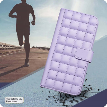 For Tecno Spark Go 2024 / 20C / Pop 8 Square Texture Leather Phone Case(Purple) by buy2fix