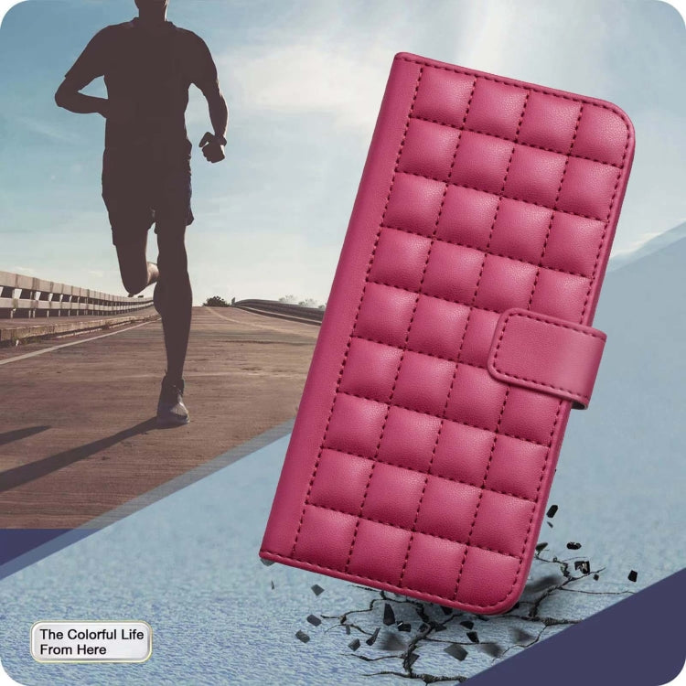 For Google Pixel 9 Square Texture Leather Phone Case(Red) by buy2fix