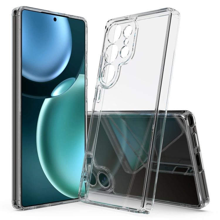 For Samsung Galaxy S25 Ultra 5G Scratchproof Acrylic TPU Phone Case(Transparent) by buy2fix