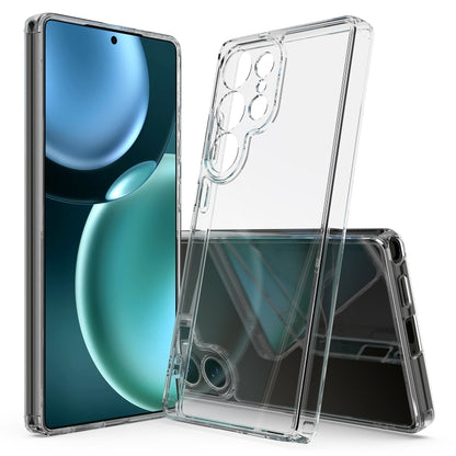 For Samsung Galaxy S25 Ultra 5G Scratchproof Acrylic TPU Phone Case(Transparent) by buy2fix