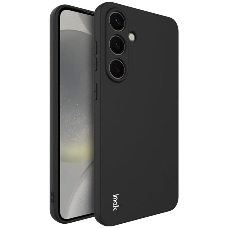 For Samsung Galaxy S25+ 5G imak UC-3 Series Shockproof Frosted TPU Phone Case(Black) by imak