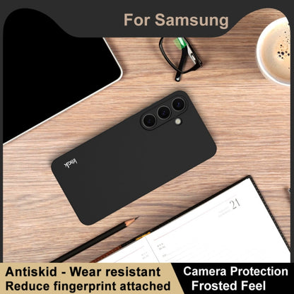 For Samsung Galaxy S25+ 5G imak UC-3 Series Shockproof Frosted TPU Phone Case(Black) by imak