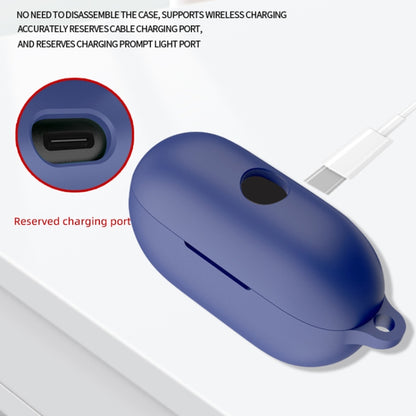 For Beats Solo Buds Wireless Earphones Silicone Protective Case with Hole(Grey) by buy2fix