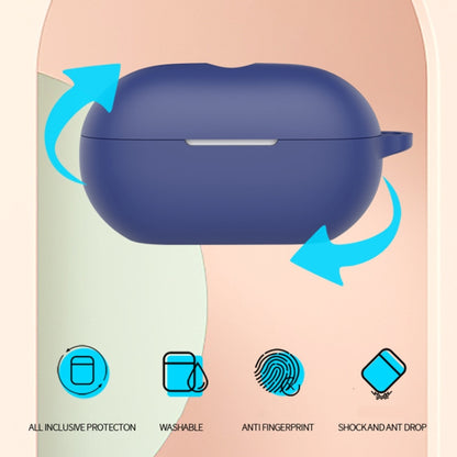 For Beats Solo Buds Wireless Earphones Silicone Protective Case with Hole(Grey) by buy2fix