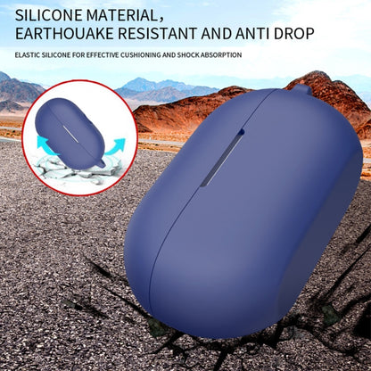 For Beats Solo Buds Wireless Earphones Silicone Protective Case with Hole(Grey) by buy2fix