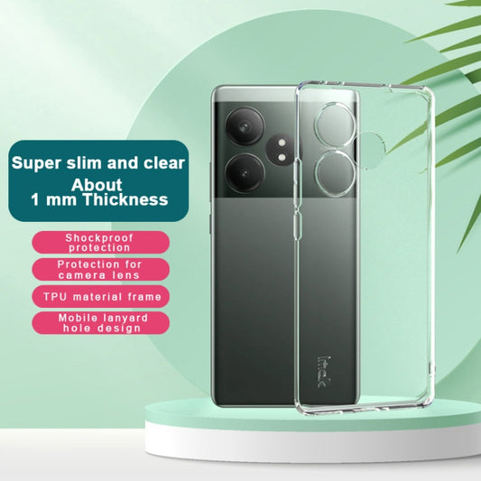 For Realme GT Neo6 5G imak UX-5 Series Super Slim Transparent Shockproof TPU Protective Case(Transparent) - Realme Cases by imak | Online Shopping UK | buy2fix