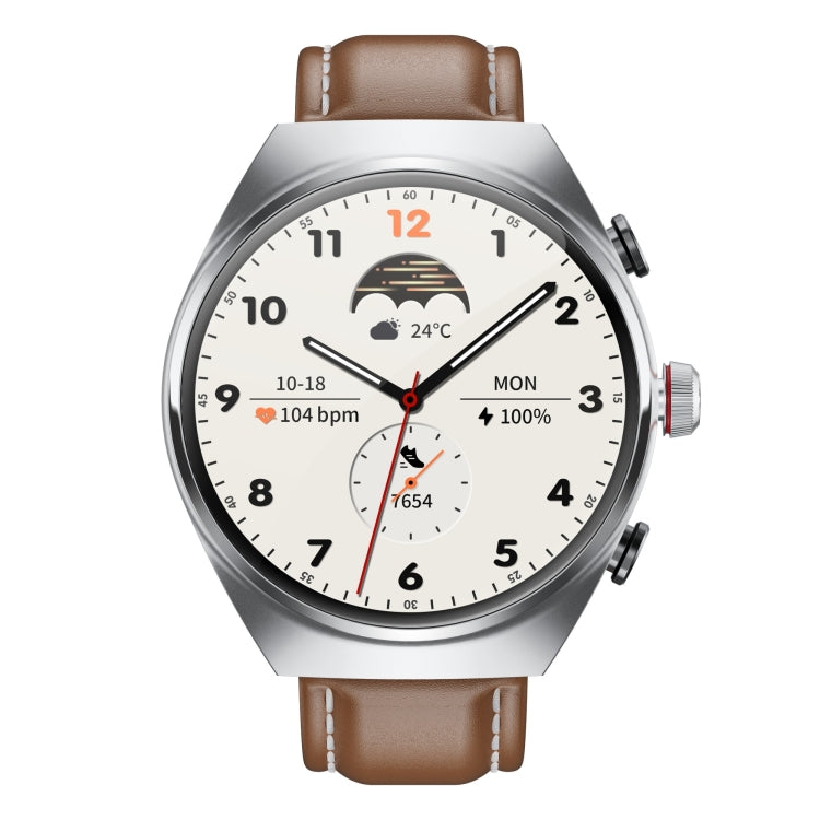 GT95 1.53 inch IPS Screen 2 in 1 Bluetooth Earphone Smart Watch(Silver) by buy2fix