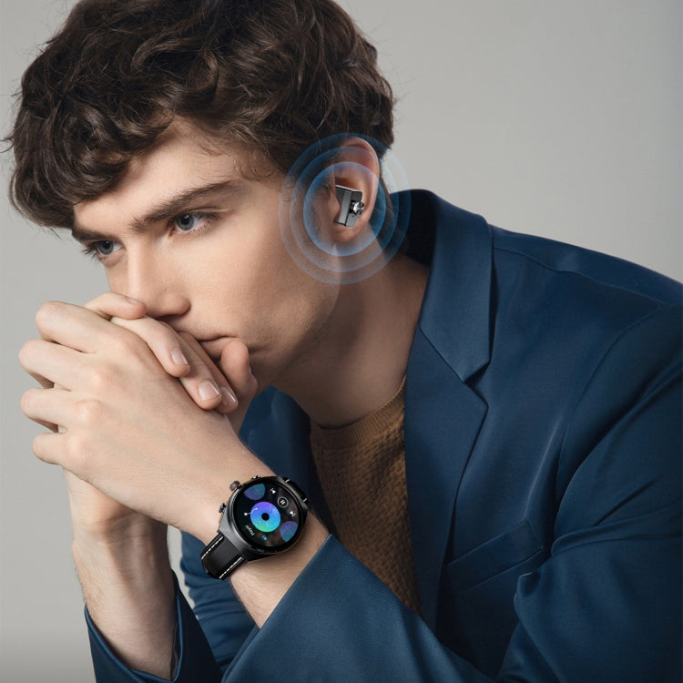 GT95 1.53 inch IPS Screen 2 in 1 Bluetooth Earphone Smart Watch(Silver) by buy2fix