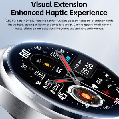 GT95 1.53 inch IPS Screen 2 in 1 Bluetooth Earphone Smart Watch(Black) by buy2fix