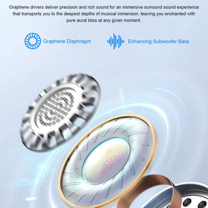 GT95 1.53 inch IPS Screen 2 in 1 Bluetooth Earphone Smart Watch(Black) by buy2fix