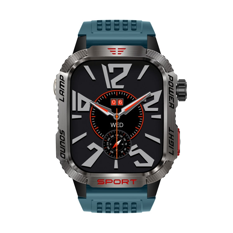 HT29 2.01 inch IPS Screen Triple Proof Smart Watch with Banknote Detector Light(Blue) by buy2fix